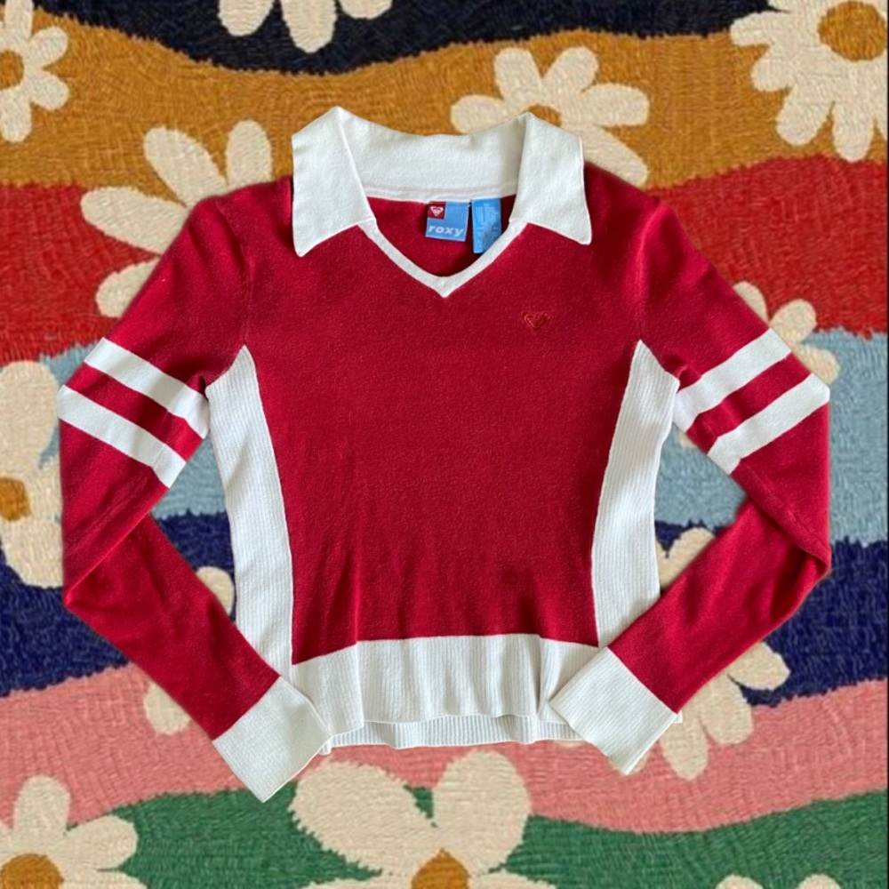 Vintage Roxy beach babe long sleeve! 🍒